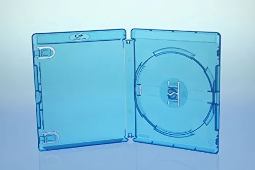 Produktbild Amaray BluRay Hülle 15mm / 1fach 1er BD Hülle / Farbe: blau / high quality