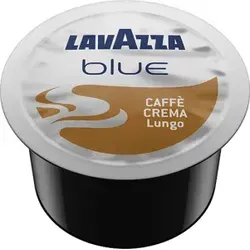 Lavazza BLUE CREMA LUNGO 100 Kaffeekapseln - 100 Kaffeekapseln für vollmundigen Genuss, ideal für Liebhaber von cremigem Kaffee