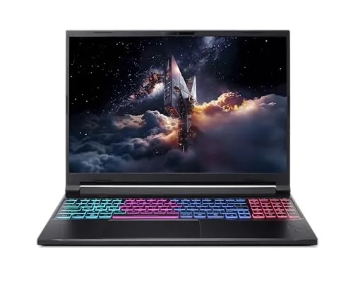 Acer Nitro 16 AI Pro Gaming-Notebook/Laptop, AN16S-61, 16 Zoll WQXGA 2560 x 1600 180 Hz, AMD Ryzen AI 9 365, 32 GB RAM, 1 TB SSD, NVIDIA GeForce RTX 5070 Ti, Windows 11 Pro, Schwarz