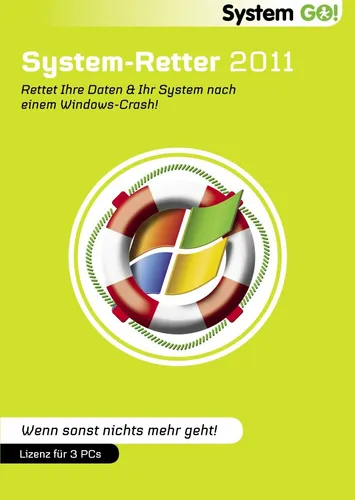 System Retter 2011 System Go! Lizenz für 3 PC's für PC (K5)