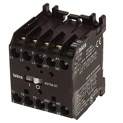 Schütz ISKRA K07M-01 Uc: 380/415V 50/60Hz 3s1Hö, 11,3A