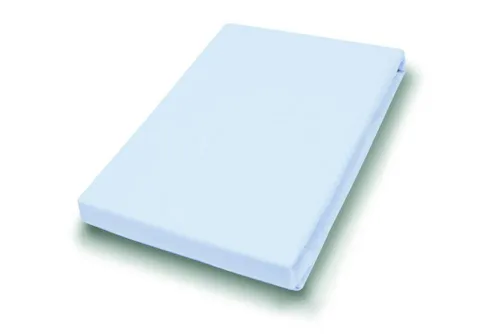 como Boxspring-Spannbettlaken Uni Jersey 3700, grau, 90 cm von H.G. Hahn