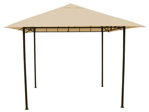 Grasekamp Pavillon Amalfi Flex 3x3m in beige von Grasekamp