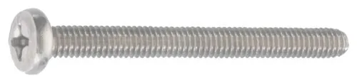 Connex Gewindeschrauben M5 x 50 mm PH 2 Linsenkopf - 6 Stück Edelstahl  Schraube