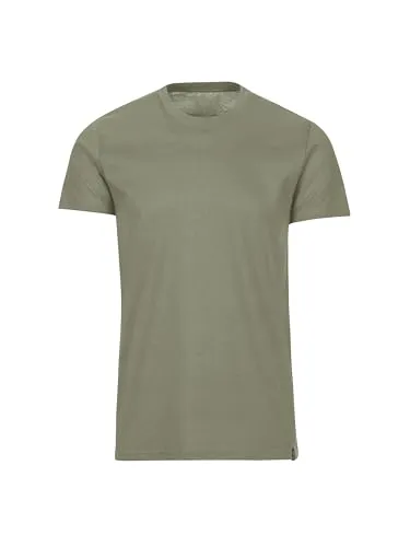 TRIGEMA Slim Fit T-Shirt aus Deluxe Baumwolle - Figurbetontes T-Shirt aus hochwertigem Deluxe-Single-Jersey, ideal für den Alltag. Bequemer Rundhals-Ausschnitt und kurze Ärmel für optimalen Tragekomfort.