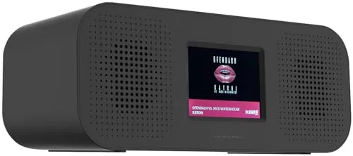 VR-Radio DAB Radiowecker: Stereo-Radio-Wecker mit DAB+, Notfall-Warn-Funktion, USB, Bluetooth (Radiowecker mit USB Wiedergabe, Wecker mit eigener Musik, Funkradiowecker)