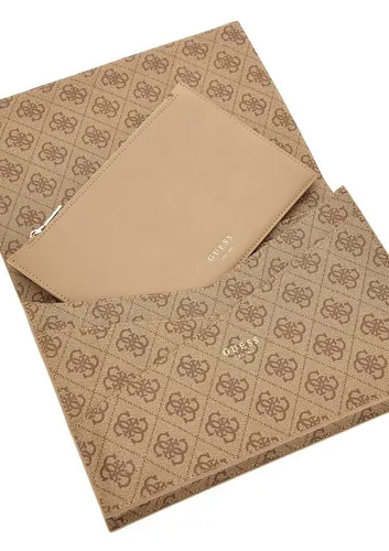 Guess Clutch Noreen (Set, 2-tlg) - Elegante Clutch mit Utensilientasche für stilbewusste Frauen, bietet Platz für bis zu 8 Karten und ist ideal für jeden Anlass.