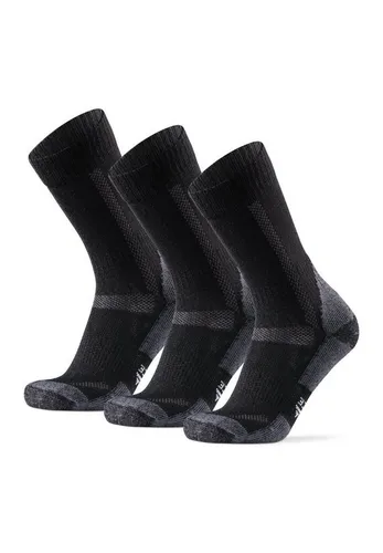 DANISH ENDURANCE Basicsocken Hiking Classic (3-Paar) - Sportsocken für Herren, Damen & Kinder, ideal gegen Blasenbildung beim Wandern, aus hochwertigem Materialmix für optimalen Tragekomfort.