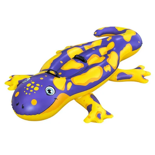 Bestway Schwimmtier Splashing Salamander 191 x 119 cm - Strapazierfähiges PVC, lebendiges Design und ideal für Kinder ab 3 Jahren