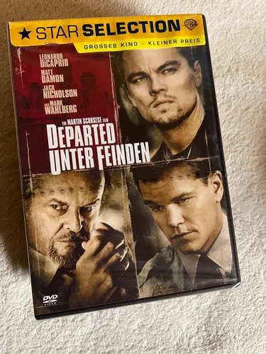 Departed: Unter Feinden (2007) NEU/OVP DVD - Spannender Thriller mit FSK 16, erhältlich in Deutsch und Englisch, ideal für Filmfans und Sammler.