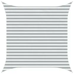 vidaXL Outdoor Sonnensegel Hellgrau & Weiß 3x3m - Das elegante Sonnensegel bietet optimalen Schutz vor Sonne und leichtem Regen. Ideal für Garten, Terrasse und Balkon – robustes Material, einfache Montage und stilvolles Design für jeden Außenbereich.