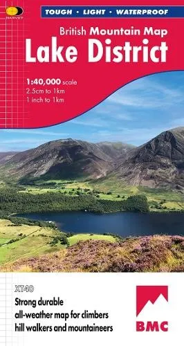 Produktbild Lake District Faltkarte