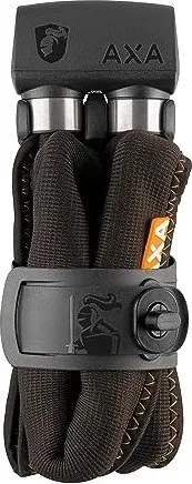 Axa Foldable 800 Faltschloss 100cm - Fahrradschloss mit 8mm Durchmesser, hochbelastbar und wetterbeständig – ideal für sicheres Parken Ihres Fahrrads.