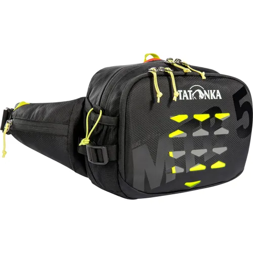 Tatonka Hip Bag MTB 5 - Bike-Hüfttasche black - Fahrradtaschen mit großem Stauraum: Die Hip Bag MTB 5 bietet Platz für Werkzeug, Smartphone und Trinkblase, ideal für Mountainbiker auf Tour.