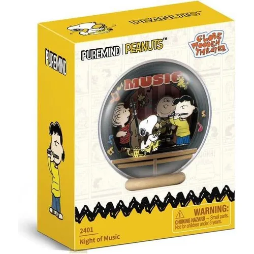 Pantasy Die Peanuts Puremind Modellbausatz Wooden Theater Globe Night of Music (PRM2401)