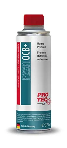 Pro Tec – Benzin-Additiv, Oktan-Booster, geeignet für Benzin-Motoren, Inhalt: 375 ml, P2281