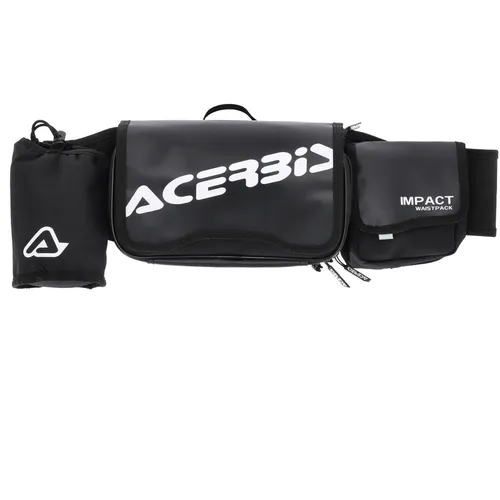 Acerbis Impact Bauchtasche Schwarz-Gelb Fluo - Gürteltasche für Unisex, ideal für Motocross und Outdoor-Aktivitäten. Mit praktischem Reißverschluss und stylischem Design in Schwarz-Gelb Fluo.