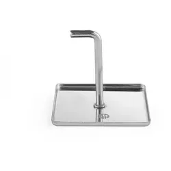 Hendi Speiseringe und Stampfer, quadratisch, 65x65x55 mm