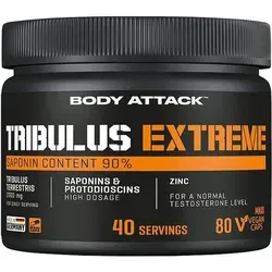 Body Attack Tribulus Extreme – 80 veg. Kapseln