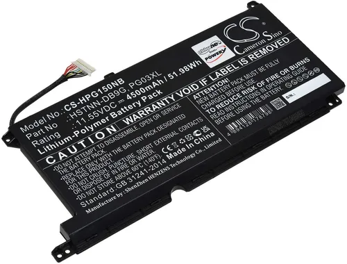 Produktbild Akku kompatibel mit HP Typ PG03XL 11,55V 4500mAh