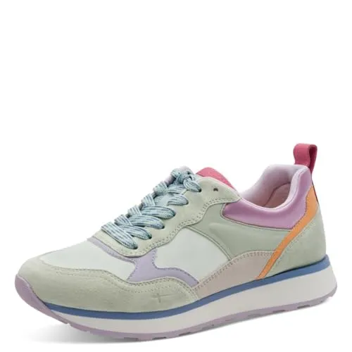 Tamaris Damen Sneaker Low, grün, 41 EU in grün von Tamaris