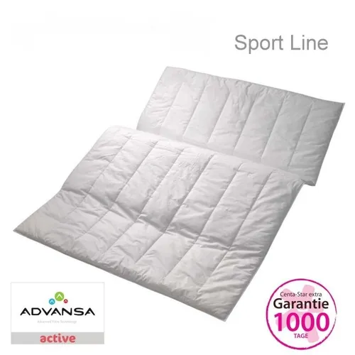 Centa Star Sport line Leicht-Bett 135x200 cm - Sommerdecke für Allergiker - Bettdecken für Kinder, Jugendliche und Erwachsene, ideal für den Sommer. Allergikergeeignet, waschbar bis 60°C und trocknergeeignet. Inklusive Tragetasche für praktische Aufbewahrung.