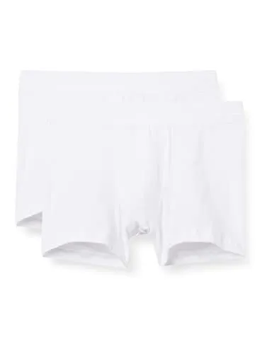Schiesser Jungen 2 Pack Unterwäsche Boxershorts weiches Bündchen - 95/5 Organic Bio Baumwolle - Größe 92 bis 140