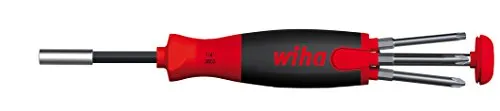 Wiha Schraubendreher LiftUp 70 mit Bit Magazin