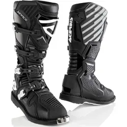Acerbis X-Race Stiefel - Schwarz - 43 EU - Motorradstiefel mit anatomischem Schutz, leichtem Design und exklusiver stoßfester Sohle für optimale Kontrolle und Komfort bei jeder Fahrt.