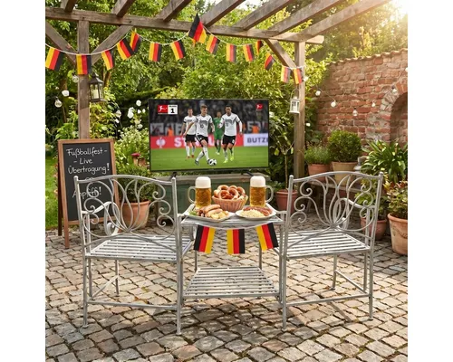 Ambiente Haus Sitzgruppe, Stühle mit Tisch für den Außenbereich