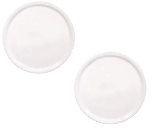 Saturnia Pizzateller/Pizza Teller - Serie Napoli - blanko Weiss (2, Ø28cm)