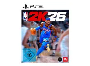 NBA 2K26 für die PS5 - Basketball-Simulation der Extraklasse - PC- & Videospiele: Erlebe das neueste Kapitel der legendären Basketball-Serie NBA 2K26 mit realistischen Grafiken und Gameplay, erhältlich ab dem 04.09.25!