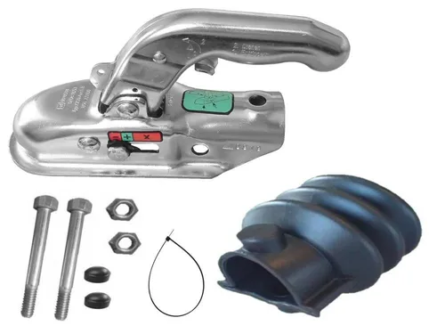 Knott Anhänger Kugelkupplung KK14-B - 1400kg, Ø 45mm - Autoanhänger, robuste Kugelkupplung mit Faltenbalg für maximale Stabilität und Sicherheit bis 1400kg.