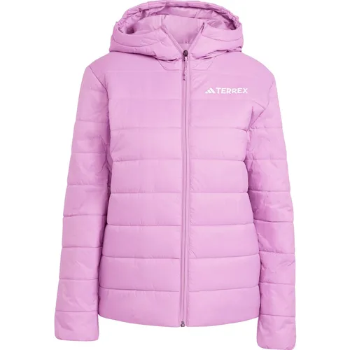 adidas Terrex Terrex Multi Essentials Climawarm Insulated Hooded Jacket preloved purple (AFAL) S