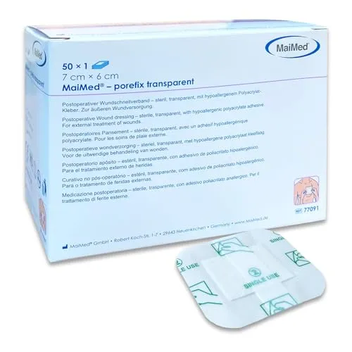 MaiMed porefix Pflaster wasserfest 7 x 6 cm