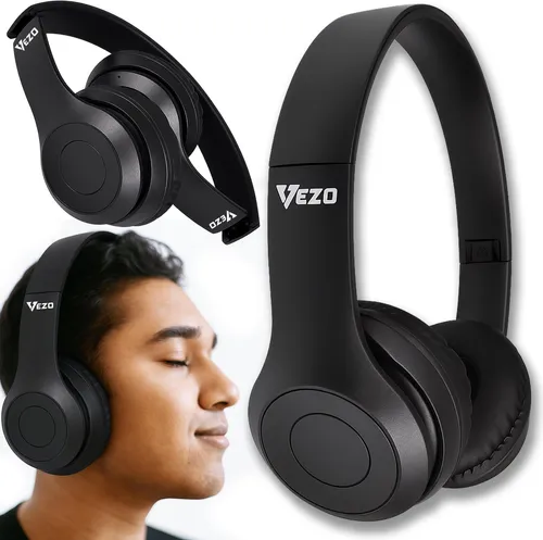 Kabellose Bluetooth In-Ear Kopfhörer P47 Mp3 Sport Gaming Faltbar Schwarz