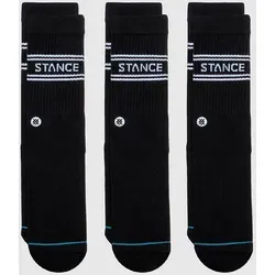 Stance Basic 3 Pack Crew Socks black Gr. L
