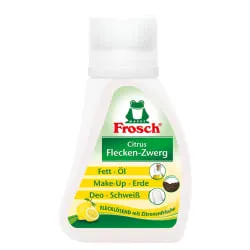 Erdal-Rex Frosch Citrus Flecken-Zwerg 75 ml - Waschmittel & Fleckenentferner, veganer Fleck-Entferner mit Zitronenextrakt für effektive Vorbehandlung von Weiß- und Buntwäsche