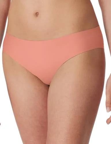 Schiesser Damen Invisible Panty - Cotton, apricot_161925, 42