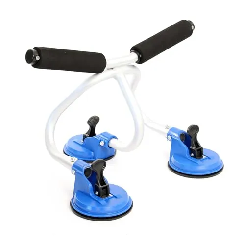 Toboli Ladehilfe für Kajak mit Saugnapf Rollenhalterung bis 100kg - Aufblasbare Kajaks - Benutzerfreundliche Ladehilfe für müheloses Beladen von Kajaks bis 100 kg, ideal für alle Fahrzeugtypen und sorgt für einen schnellen Transport.