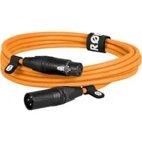 R DE XLR-3 in orange von Rode Microphones