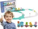 Die Happy Dinosaur Track Train 33-teilig