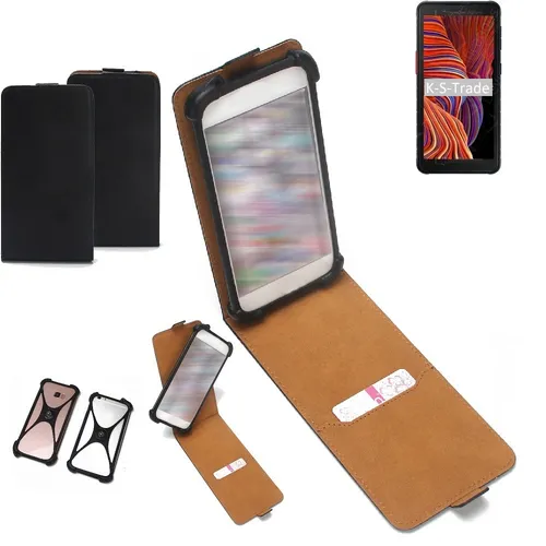 Schutz Hülle Flipstyle Case für Samsung Galaxy XCover 5 360° Kameraschutz Cov