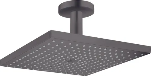 hansgrohe Raindance E Kopfbrause 300 1jet - Kopfbrause in brushed black chrome, bietet einen luxuriösen RainAir Strahl mit 19 l/min Durchflussmenge für ein entspannendes Duscherlebnis.