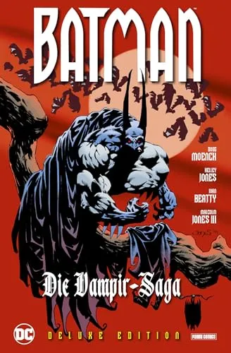 Batman: Die Vampir-Saga (Deluxe Edition) - Manga-Edition mit packender Vampir-Story, ideal für Batman-Fans und Liebhaber von düsterer Fantasy.