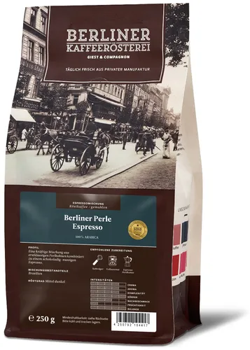 Berliner Kaffeeroesterei DE Berliner Perle Espresso 1070753