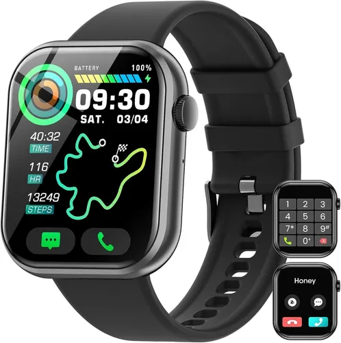 Hwagol Smartwatch Damen Herren 1.85