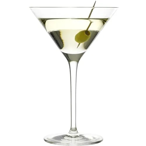 Stölzle Lausitz Cocktailschalen Grandezza 240 ml - 6er Set elegante Martini Gläser - Martinigläser Set aus hochwertigem Kristallglas, spülmaschinenfest und stoßfest - ideal für besondere Anlässe und gesellige Abende.