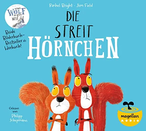 Produktbild Die Streithörnchen / Kleiner Wolf in weiter Welt (Audio-CD): Ein Hörbuch für Kinder ab 3 Jahren (Bright/Field Bilderbücher)