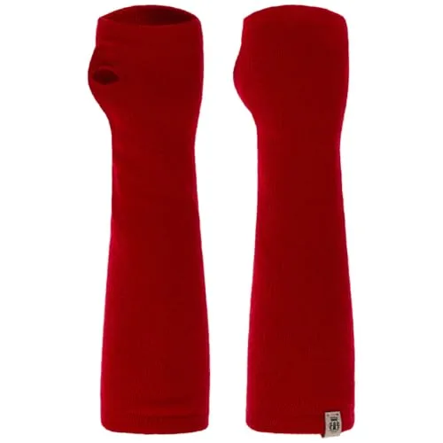 Roeckl Damen Strick Essential Stulpe 23051-351 - Handschuhe & Fäustlinge für Damen, stylische Strickstulpen in Gelb, perfekt für zusätzlichen Komfort und Wärme bei kühlem Wetter.